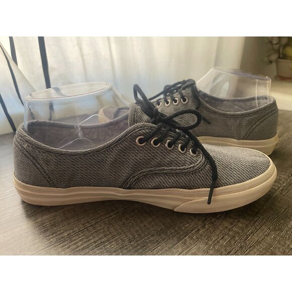 Vans Authentic SK8 Skate Shoes | Grey & White Pattern | Size 7W - Picture 5 of 7